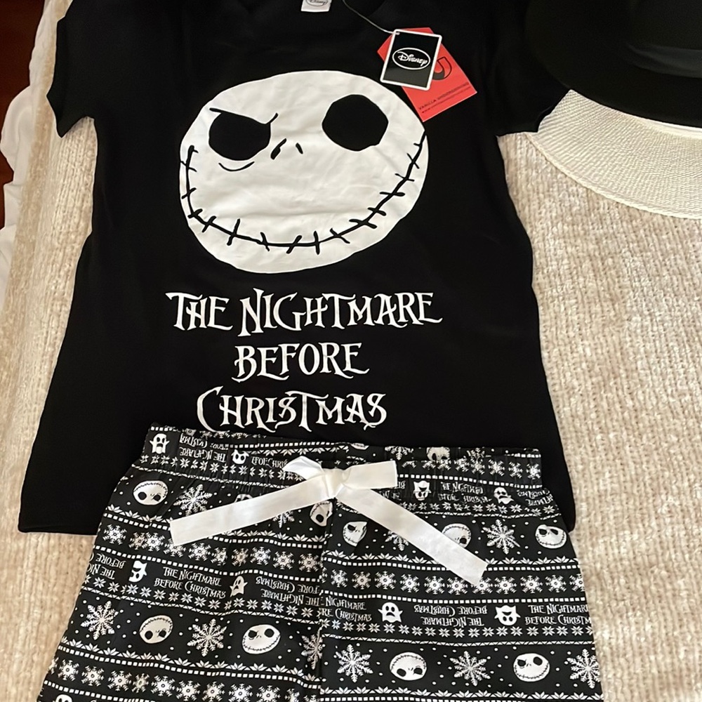 Disney Jack Skellington pajamas